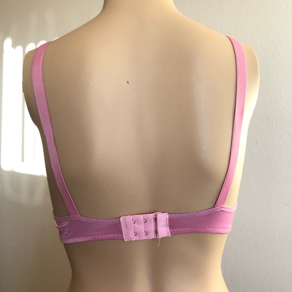 Sexy Pink Underwire Bra (E) - Picture 2 of 5